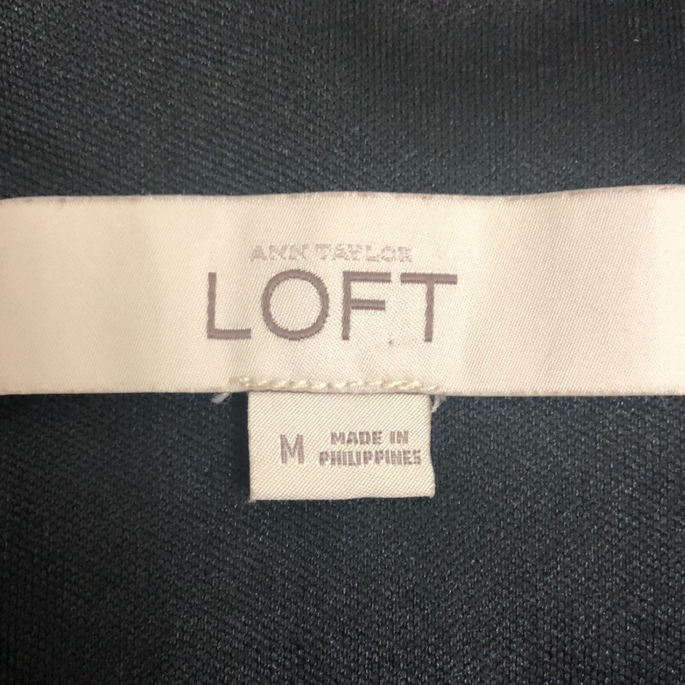 Ann Taylor LOFT Womens Striped Elastic High Waist Lined Sundress - Picture 7 of 8